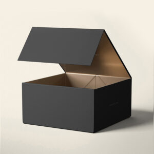 Custom size recyclable hard rigid packaging folding magnetic gift box with magnetic lid