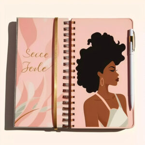 Custom Daily Mental Health Self Care Journal Planner Organizer Spiral Diary Notebook