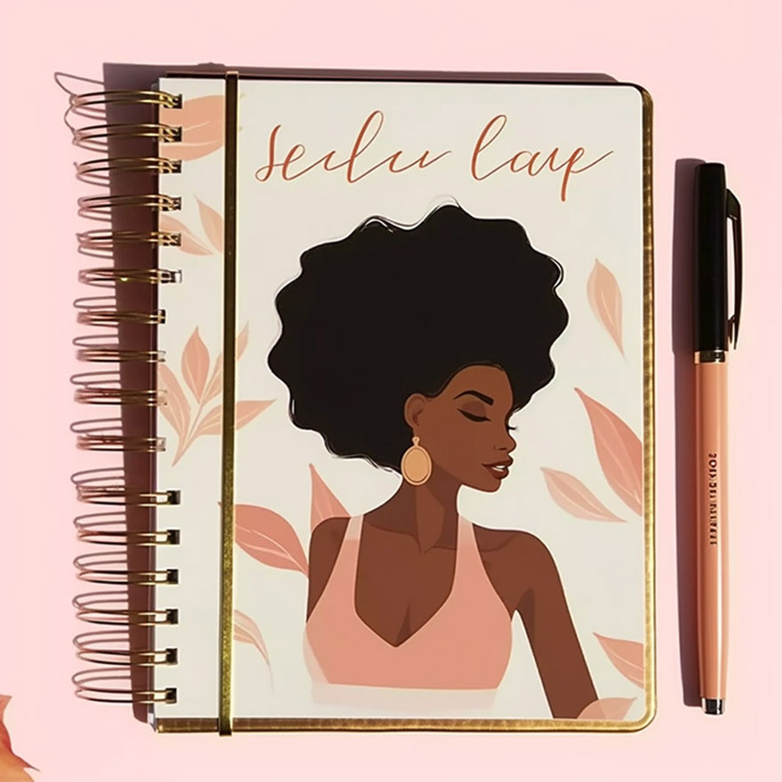 Custom Daily Mental Health Self Care Journal Planner Organizer Spiral Diary Notebook Custom Daily Mental Health Self Care Journal Planner Organizer Spiral Diary Notebook