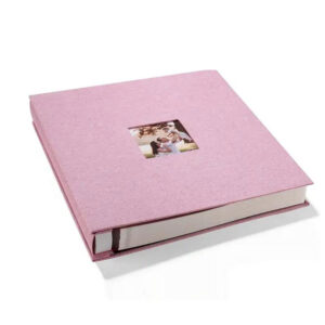 Custom Linen Cover Large Self Adhesive Scrapbook Magnetic DIY Scrapbook Photo Album