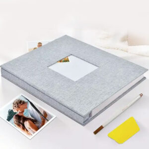 2024 New Design Customized Photo Album Linen Cover Suitable for Baby Wedding Family Album