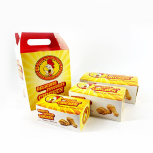Custom Chicken Wing Packaging Box Take out the Korean Fried Chicken Boxes