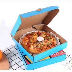 Custom Printed Corrugated Cardboard Packaging Mailer Box for Pizza Food Transportation