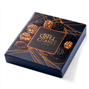 Wholesale Customized Chocolate Gift Packaging Coated Cardboard Palette Tray Boxes