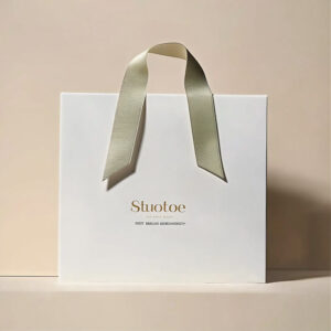Custom Logo Printed Luxury Shopping Gift Paperboard Bags