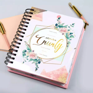 Custom Logo Printing A5 Weekly Business Notebook Diary Hardcover