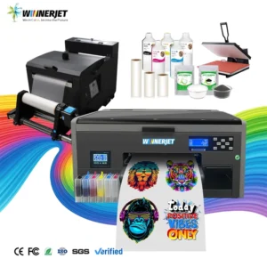 1-Head 30cm A3 XP600 DTF Printer for T-Shirt and Garment Transfer Printing