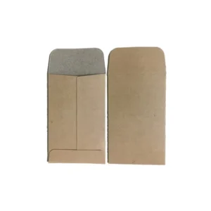 1 Pack 1000pcs 120gsm Brown Kraft Paper Coin and Seed Envelopes