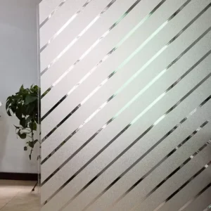 1.22x50M Self Adhesive Frosted Window Glass Film Frosted Glass Sticker
