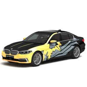 1.52*20m Anime Pattern Customized PET Color-Changing Car Wrap Vinyl Film