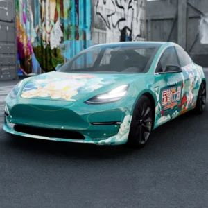 1.52*20m Fashion Pattern Customized Body Car Wrap Vinyl Sticker Color Changing UV Proof Anti Scratch