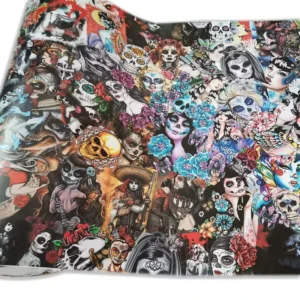 1.52 x 20 Meter Low-Tack Cartoon Bomb Car Vinyl Wrap Sticker