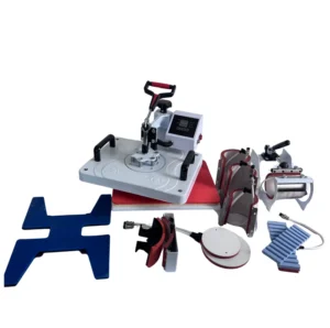 10 in 1 Combo Heat Press Machine White 12×15 Inch 29x38cm for Personalized Apparel Cup Cap Dish Logo Transfer Device Tool