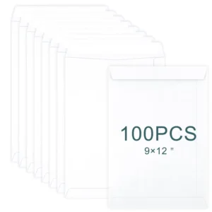 100-Pack 9 X 12 Inch White Mailing Office Envelopes