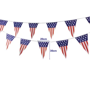 100% Polyester Country Hand Car Flag Red Yellow Blue