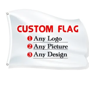 100D Polyester Custom Rectangle Hanging Flag Banner, Quick-Dry, Durable, Walk/Run