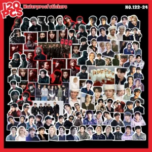 100Pcs Set Kpop World Tour Decor Stickers for Phones Cups and Diaries Waterproof Decals