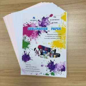 100gsm White Sublimation Paper Sheets for Desktop Printers A4 A3+ Instant Drying 95% 98% Transfer Rate