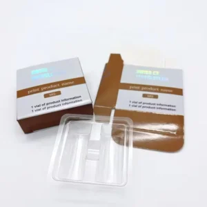 10ml Plastic Tray for Two Vials with Stickers, Vial Labels, and Boxes