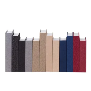 11 Solid-Color Prop Books Cardstock Shop Window and Living Room Decor