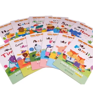 12-Pack Children’s English Picture Books, Zero Foundation