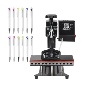 12-in-1 DIY Thermal Transfer Press Pen with Automatic/Manual Heating for Personalized Labels