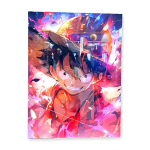 12 x 18 and 16 x 24 Inch, 1.15 mm Glossy Dye Sublimation Aluminum Anime Art Metal Posters