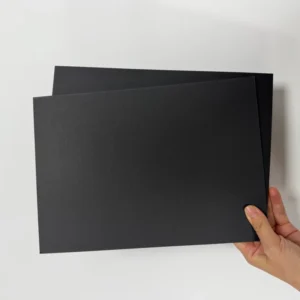 120-400 Gsm Stiff Black Craft Paper Box, Double-Sided Coated, 700 x 1000 mm, for Offset Printing
