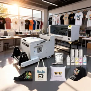 13 Inch Multicolor A3 DTF Printer XP600 Automatic T-Shirt Heat Transfer Printing Machine with Pigment Ink
