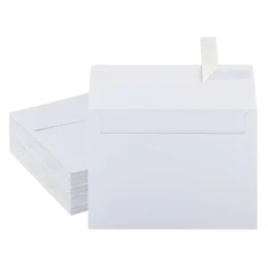 130g Kraft Paper Invitation Card Envelopes, Western Style, for Weddings, Parties, and Business Events
