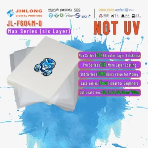 13×19 Inch Hot Peel DTF Heat Transfer Film A3+ A4 A3 for T-Shirt Digital Printing