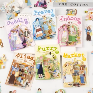 15 Decorative Stickers Per Pack DIY Scrapbooking Decorations