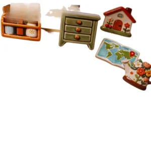15 Stickers Per Pack Warm Things Collection Everyday Items and Decoration Stickers