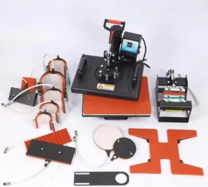 15-in-1 Combo Heat Press Machine for Sublimation Thermal Transfer Printing 12 x 15 Inch Mug T-Shirt Cup Cap Pen Shoes