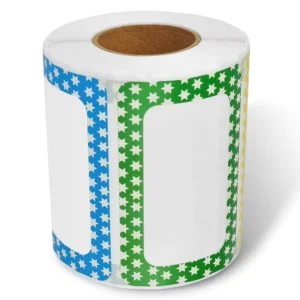 150 Writable Waterproof Adhesive Oblong Name Label Stickers for Students