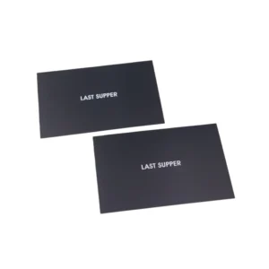 150X100mm 300gsm Black Creative Craft Personalized Luxury Lovely Company Promotion Fashion Brand Business Cards Custom with Logo