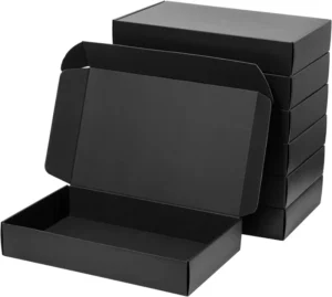 150gsm and 180gsm Double-Sided Jet Black Black-Core Paper Sheets for Packaging Boxes