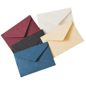 161*112mm Vintage Business Solid Color Medium Paper Envelope