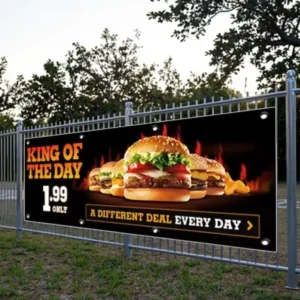 18 oz Vinyl PVC Banner Custom Printed Outdoor Business Event Sign