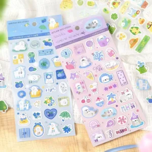 1pcs Per Pack Stickers Soft and Cute Collection Series Japanese Style Cute Planner Decorations and DIY Stickers