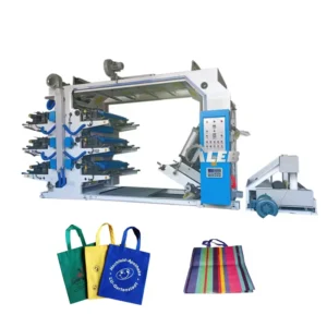 2-Color Plastic Film Flexographic Printer