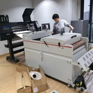 2-Head 4HEAD 60cm Roll-to-Roll 24-Inch PET Film DTF Printer for T-Shirt Direct Transfer