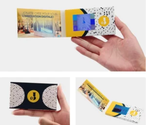 2.4 Inch LCD Screen Video Digital Business Card Gift Set