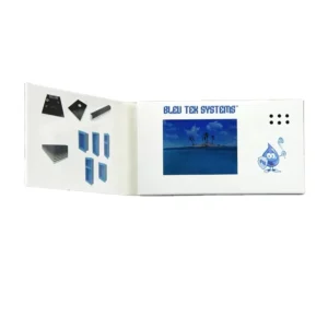 2.4 Inch Lithium Battery Video Player Business Card Mini Digital Brochure LCD Paper