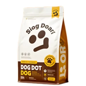 2.5KG Hot Seal Side Gusset Vacuum Cat Litter Bag With Handle and Window