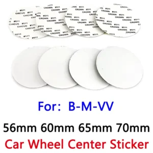 20 60 80 100 200 Pcs 56mm 60mm 65mm 70mm Wheel Center Hub Cap Stickers