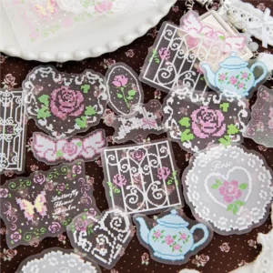 20-Pack Hand-Drawn Journaling Stickers for DIY Decoration