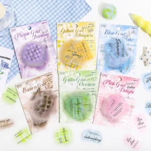 20 Sheets Per Pack Wonderland of Nature Creative Stickers Cross-border Journaling Kids’ Stickers Journaling Supplies