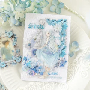 20PCS ET Sticker Pack Flower Frame Museum Series DIY Handbook Decorative Stickers