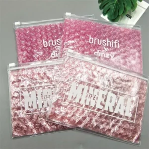 22 x 15 cm Red Bubble Zipper-Lock Envelope Mailer Bag